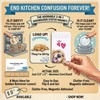 Cute Dishwasher Magnet Clean Dirty Sign - 3.5" x 2.3"