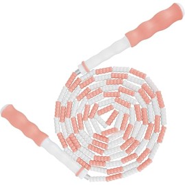 Cuerda para Saltar con Abalorio,Cuerda para Saltar Segmentada,Cuerda de Saltar Segmentada con Abalorio Suaves Segmentadas Sin Enredos,Enredo Ajustable