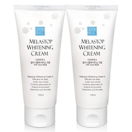 [Derma House] Mela Stop Whitening Cream Large Capacity 120ml x 2/Whitening Function/Blemish Management/ / [더마하우스] 멜라스톱화이트닝크림 대용량 120ml 2개/미백기능성/잡티관리/
