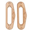 2PCS Pickup Mounting Ring Natural Maple Hard Decorative Single Coil