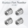 KPALAG Set of 4 Spark Plug Port Insert Installer M14