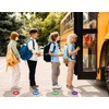 WhatSign 36PCS Number Markers - Line up Spots Dots Floor