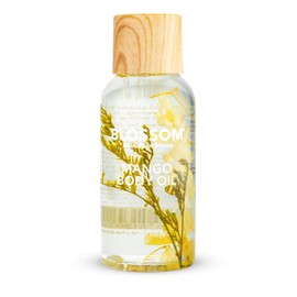 Blossom Dry Body Oil, Scented Body Oils for Women Moisturizing and Hydrating Skincare, Dry Oil for Body Infused with Real Flowers, 2 fl. oz/60ml, Yellow, Mango