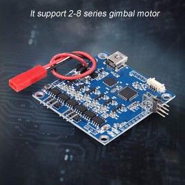 Gimbal Controller 3.0 BGC, Brushless Gimbal Controller with Sensors 2-Axis Brushless Motor Accessories for Model Aircraft