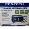 CEN-TECH Car Battery Charger Engine Starter Jumper Portable Auto 2/10/50