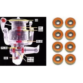 Daiwa Ceramic Super Tune BALLISTC EX 2000H, 2500H