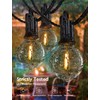 Minetom 158FT Solar String Lights Outdoor with Cable Ties and