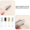 Sndperiexam 4 Pcs 10ML Travel Refillable Glass Mini Perfume Bottles,