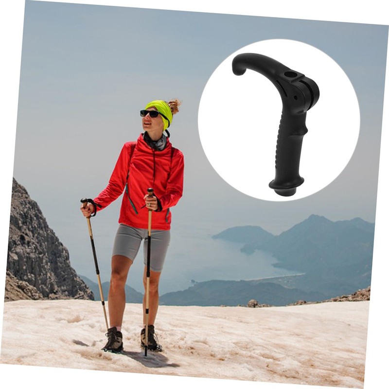 SAFIGLE Trekking Pole Handle Replacement Ergonomic Plastic Grip for Hiking