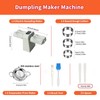 Electric Dumpling Maker Machine, Double Head Automatic Electric Dumpling Machine