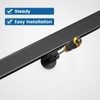 Muzata HT10 HL10 Flat Handrail Accessories 2pack Stainless Steel Adjustable