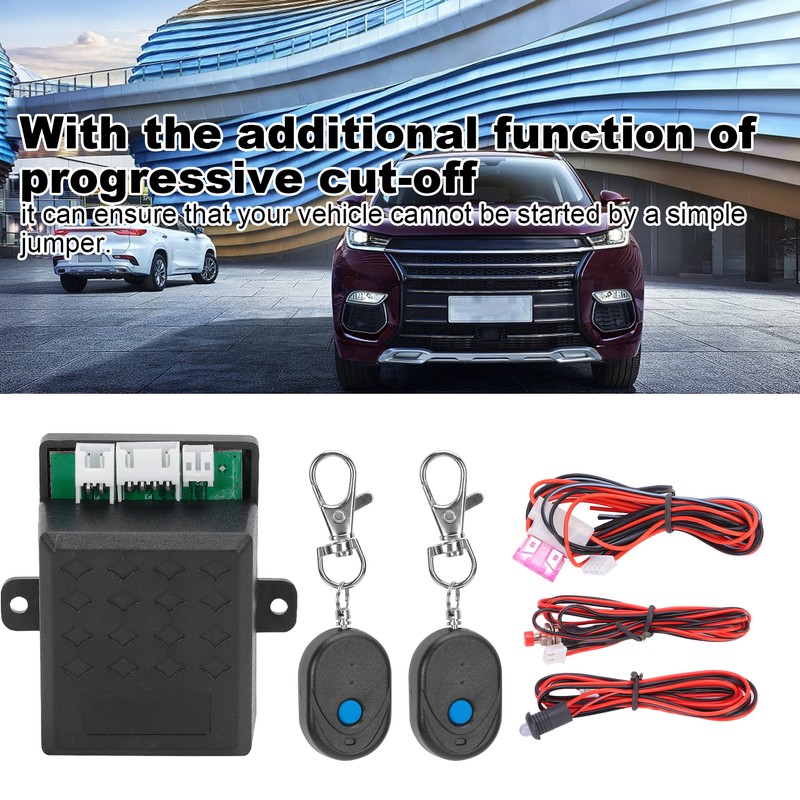 Intelligent Car Engine Immobilizer System Remote Control Anti Theft Anti