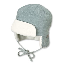 Sterntaler Baby Boys Hat Baby Aviator Hat Fine Cord, Dark turquoise