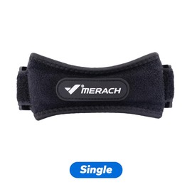 MERACH Patellar knee brace for knee pain, adjustable patellar tendon stabilization strap for jumper knee, tendinitis, basketball, running, hiking, volleyball, tennis, squats - Size: Patellar Band, Quantity: 2 PCS