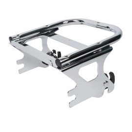 XMT-MOTO Detachable Two-up Tour pack Pack Mounting Luggage Rack For Harley Touring Road King, FLHT, FLHX, FLTR 1997-2008