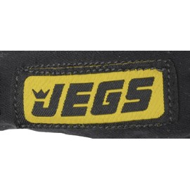 JEGS Neck Support | SFI 3.3 Approved | One Size Fits All | Black | 360° Support | Made In USA | Flame Retardant High-Density Foam | 2" Thick Tapered Wedge Design