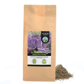 Dried Lavender Flowers (250g, 8.8oz), Dried Lavender Buds, Lavender infusion, Lavender tea, 100% Natural, Gently Dried, No additives, Fragrance-Intensive