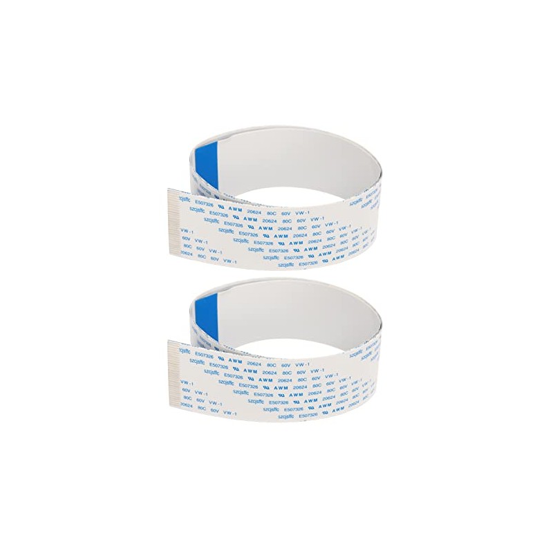 2 Piezas de Cable de Cinta Plano Flexible, Cable Plano