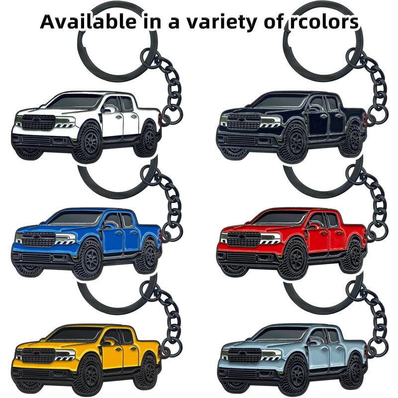 HAILIWEI Cool Metal Keychain, for Ford Maverick Accessories, for Maverick