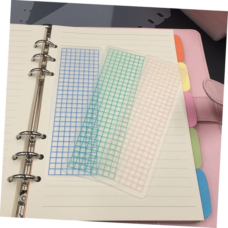 OSALADI 40Pcs Washi Tape Sample Boards Durable Plastic Washi Cards