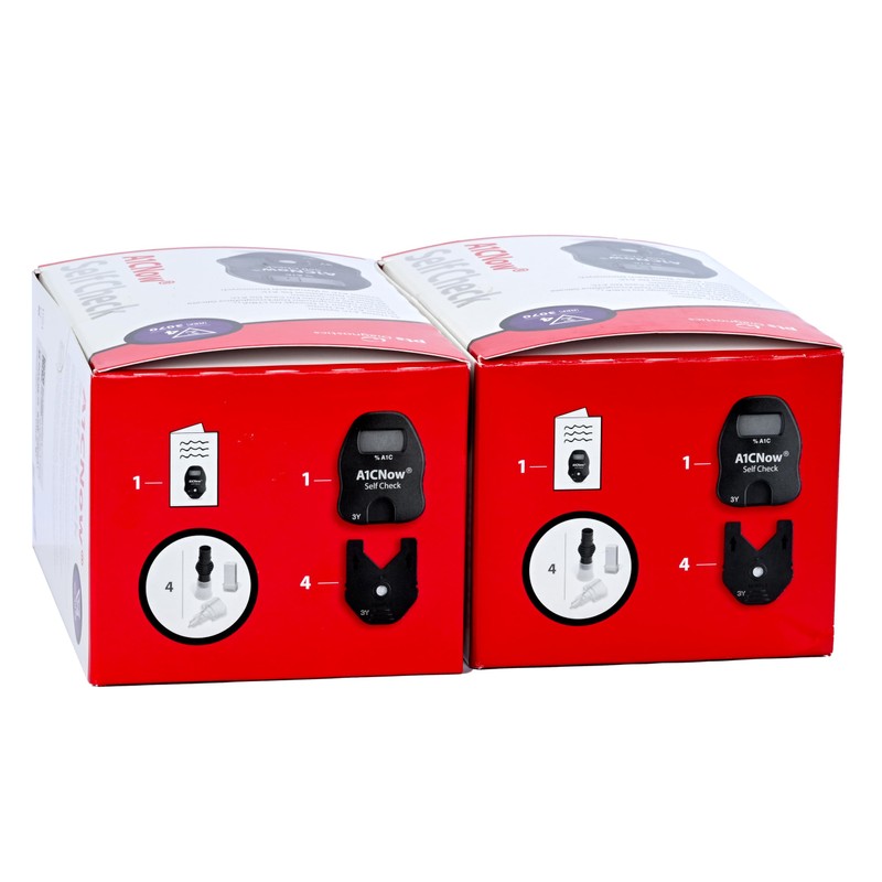 A1CNow glycated Hemoglobin - HbA1c, Hemoglobin A1C Multi-Test System 8