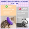 BRKURLEG Cat Recovery Collar Soft Cat Cones Pet Neck Protector