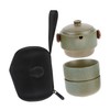Ciieeo Travel Tea Set Kung Fu Style Ceramic Teapot Cups