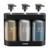 YWEHS Shampoo Dispenser for Shower Wall Mounted, Shower Soap Dispenser