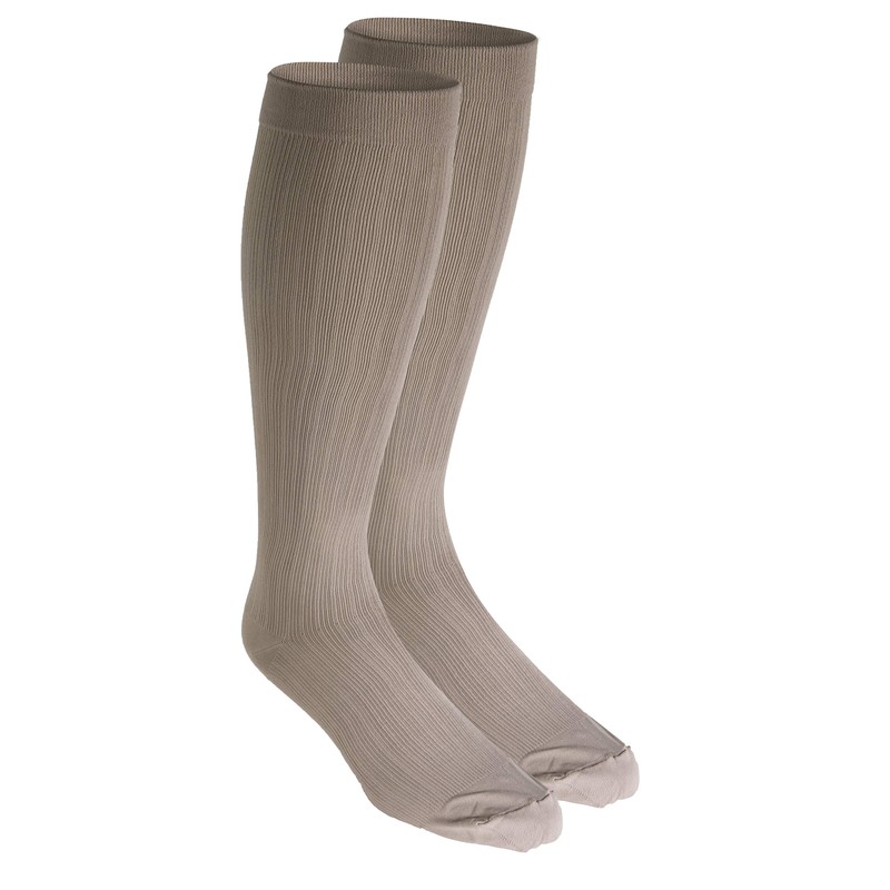 Truform Compression Socks, 8-15 mmHg, Men's Dress Socks, Knee High