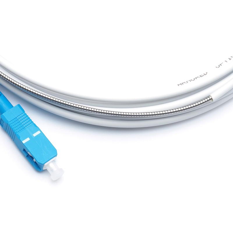 Armored Fiber Optic Cable, High Strength Internal Reinforcement, Strong Bending,