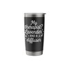 My Therapist Lavender And A Diffuser Essential Oil Quote Stainless