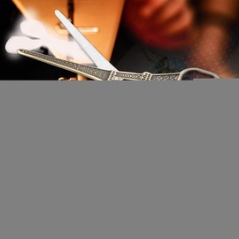 Embroidery Scissors Stainless Steel Cross Stitch Scissors Eiffel Tower Shape Sewing Shears DIY Art Work Dresser Embroidery Tool Scissor for Needlework Embroidery Sewing Craft Art Work(#5)