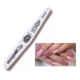 Mc Nails Lima Profesional Para Uñas Orange Hard 100/180 4 Pz