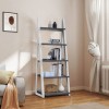 5-Tier Living Room Home Office Kitchen Bedroom Apartment Rubber Wood