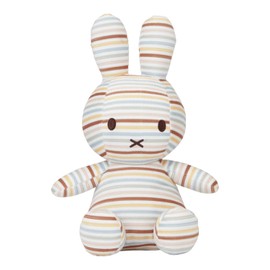 Little Dutch NIJN877 Soft Toy Miffy Vintage Sunny Stripes All Over (35 cm)