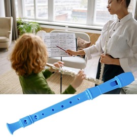 Recorder Instrument for Adults Beginner, Professional German fingering Soprano Plastic Recorder, Musical Instruments Flute Instrument, 7 Holes Baroque Soprano British Style Recorder