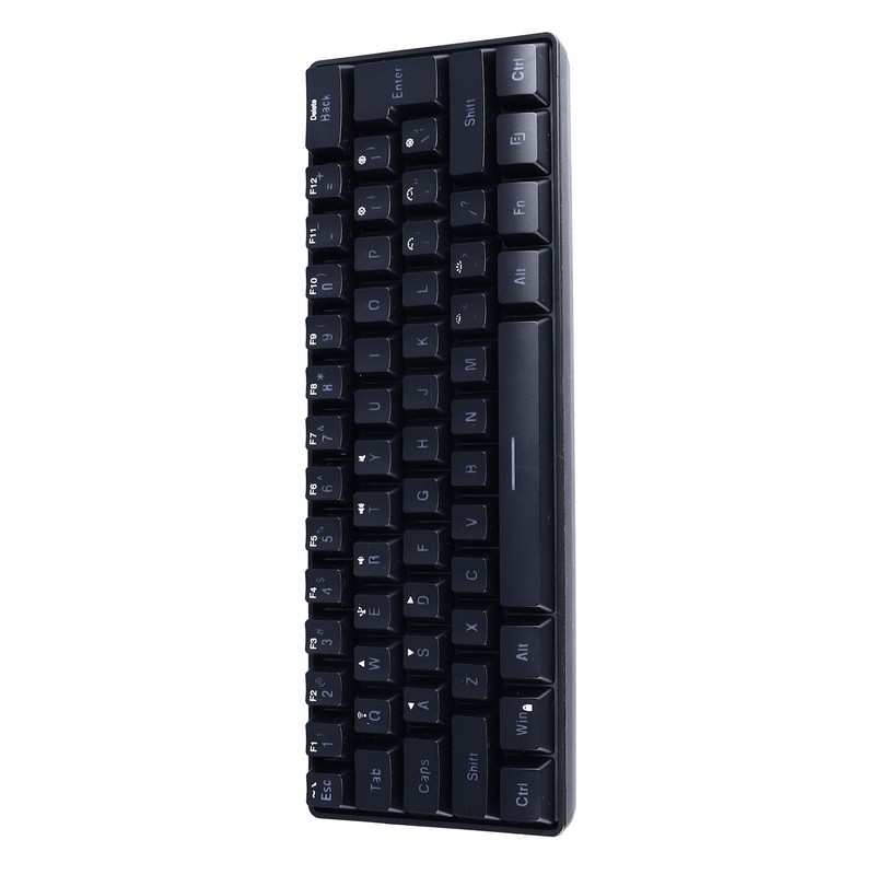 61 Keys Gaming Keyboard 2.4G Bluetooth Wired 3 Modes Keyboard