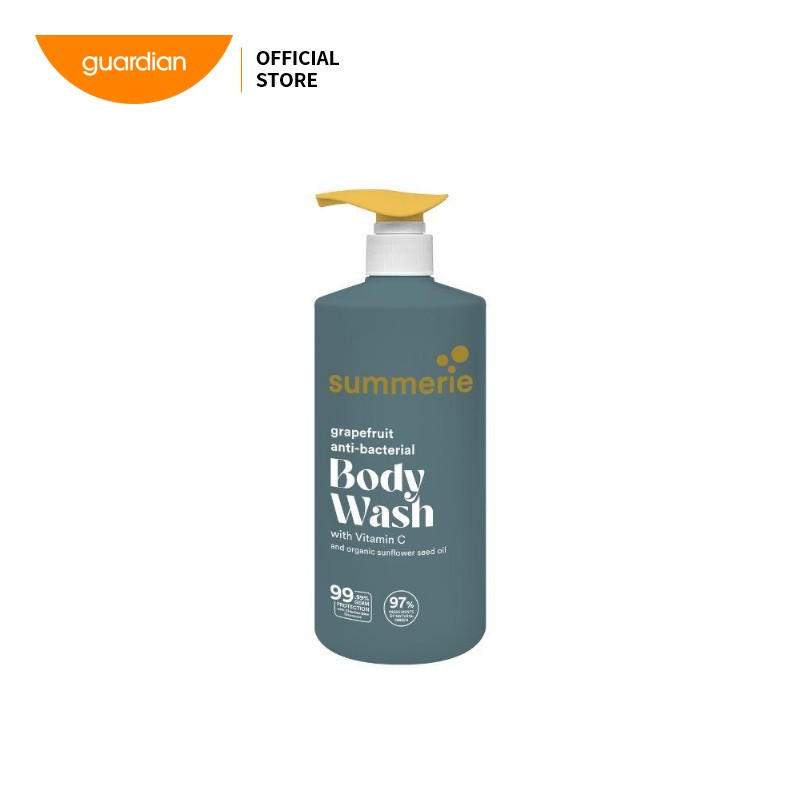 Summerie Anti Bacterial Body Wash Grapefruit With Vitamin C 650Ml