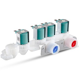 WH23X29538 Compatible Washer Water Inlet Valve, Replacement For GE Washer Inlet Valve Washing Machine GFW550SPN0DG, GFW550SPN1DG, GFW550SPN2DG, GFW550SPN3DG, GFW550SPR0RS, GFW550SPR3RS, GFW550SPR4RS