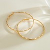 AMELINE Gold Hoop Earrings 14K Gold Earrings for Women
