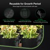 VIVOSUN 5-Pack 10 Gallon Plant Grow Bags, Heavy Duty Thickened