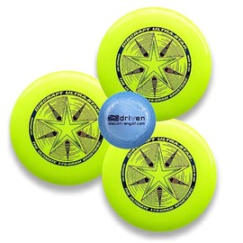 Discraft Ultimate Disc Bundle - Set of 3 175g Ultra Stars (Yellow)