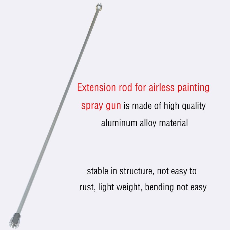 LiGuVCY Airless Paint Sprayer Extension, 150CM Airless Sprayer Gun Tip,