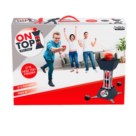 Buffalo Games - On Top Ball Toss - Action Oriented Target Game - Unique Scoring System - Competative Play Indoor and Outdoor