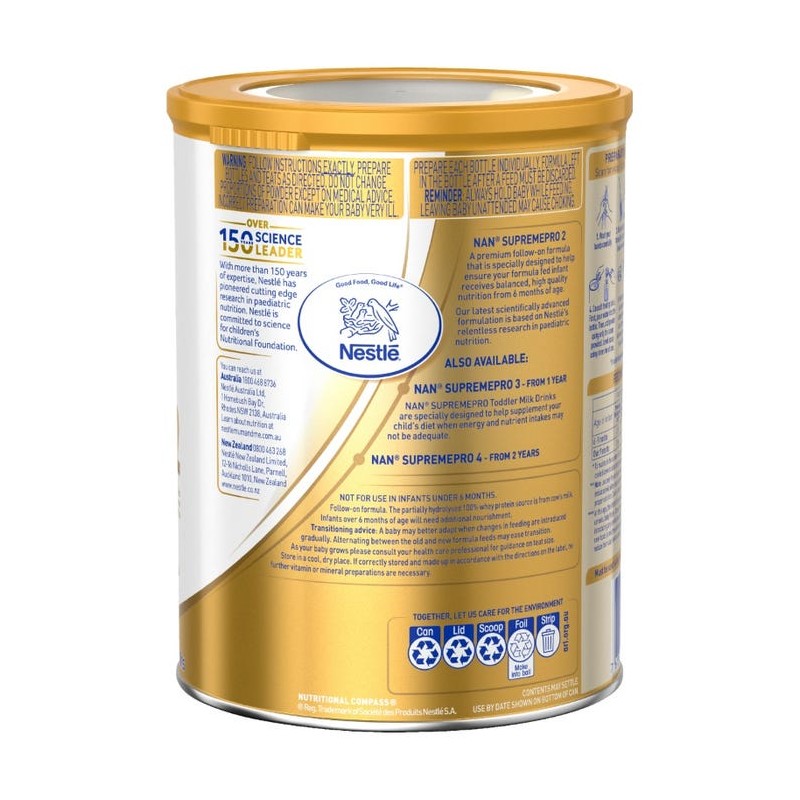 Nestle NAN SupremePro 2 Follow-On Formula (From 6 Months) 800g
