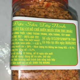 Dac San Tay Ninh roasted salt  Chili powder Muoi Ot Tay Ninh - Banh  Trang Tron 200g 7oz