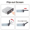 Single DIN Car Stereo with Flip Out Screen Wireless CarPlay