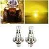 2 Pcs 100W H4 LED Motorcycle Headlight Bulb 360 Degree