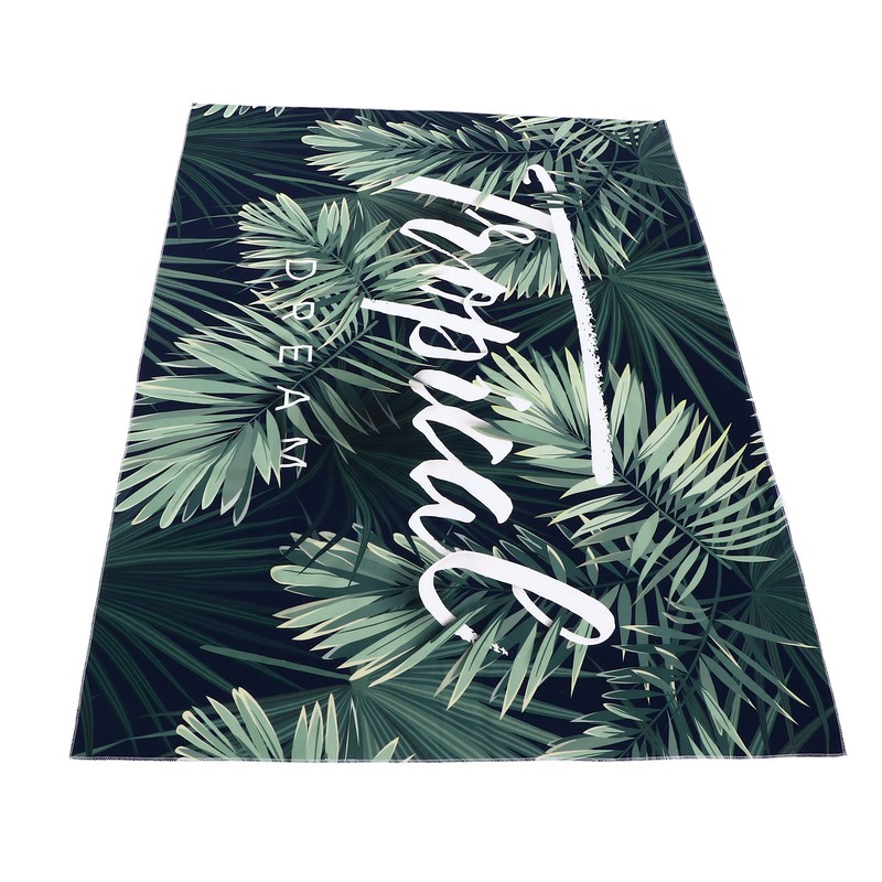 Tapestry Beautiful Green Plants Background Wall Decoration Tapestry for Living