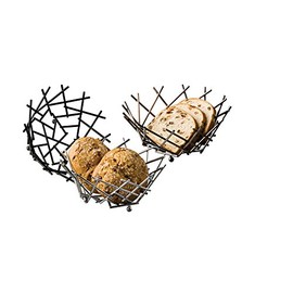 American Metalcraft FRUC10 Baskets, 8.125" Length x 8.125" Width, Silver